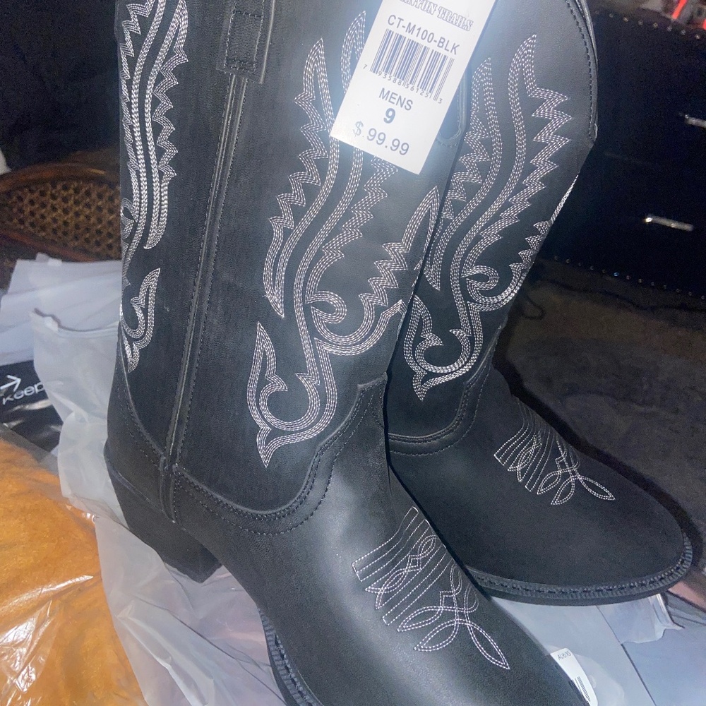CANYON TRAILS MENS COWBOY BOOTS
